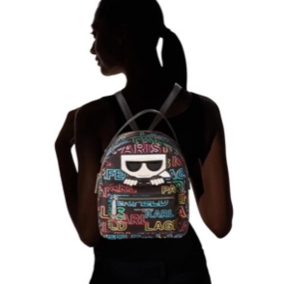 Karl Lagerfeld Paris Small Amour Backpack - Picture 2 of 8